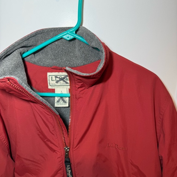 LL Bean Warm Up Fleece Lined Jacket. - Picture 7 of 7